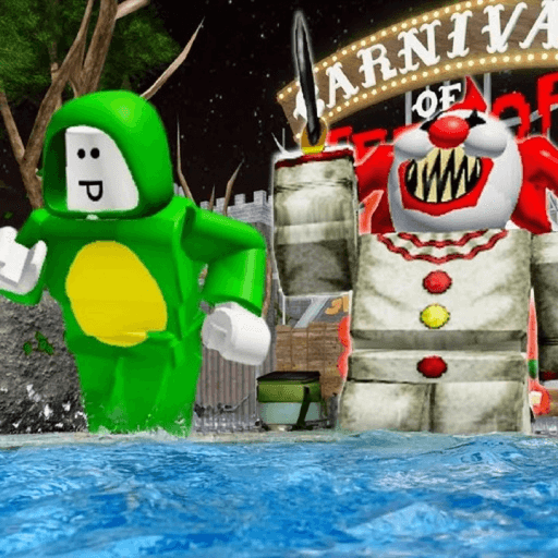 ESCAPE UNDERWATER CARNIVAL OBBY! Roblox gameplay screenshot