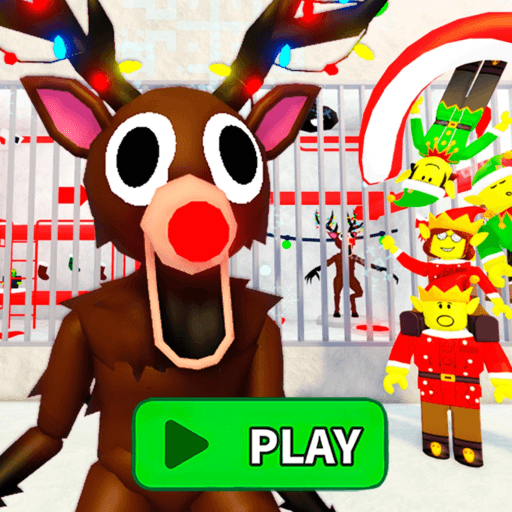 🎄99 NIGHTS IN FOREST PRISON RUN! (Obby) Roblox game thumbnail