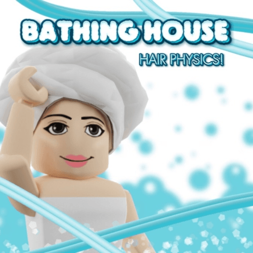 (💕) Hair Physics: Bathing House Roblox game thumbnail
