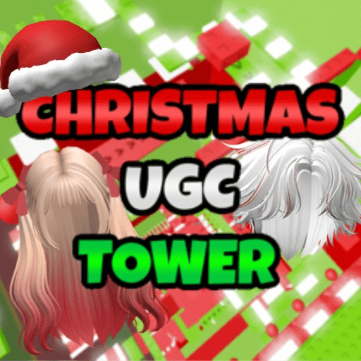 UGC Christmas Tower Roblox game thumbnail