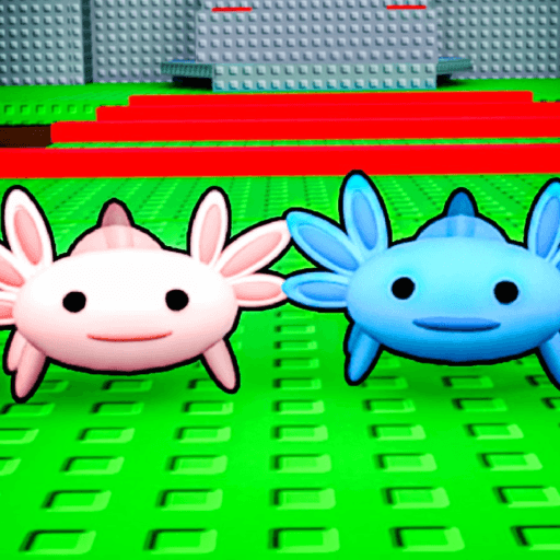 Axolotl Buddies  [2 Player Obby] Roblox gameplay screenshot