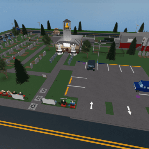 Funeral Home and Graveyard! Roblox game thumbnail