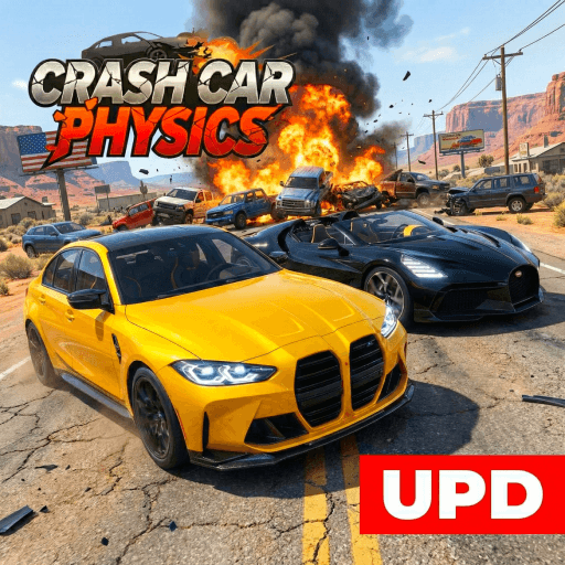 [HUGE UPD🚗] Crash Car Physics Roblox gameplay screenshot