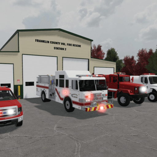 Franklin County Volunteer Fire Department Station2 Roblox game stats