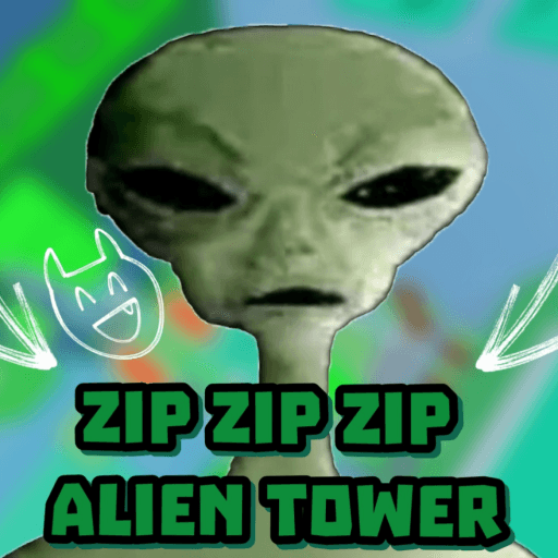 [NEW!] Zip Zip Zip Alien Tower 👽 Roblox game thumbnail