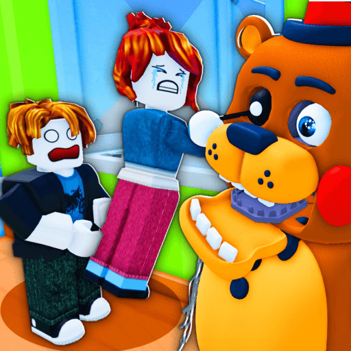 TEAM FNAF ESCAPE! (TEAMWORK OBBY) Roblox game thumbnail