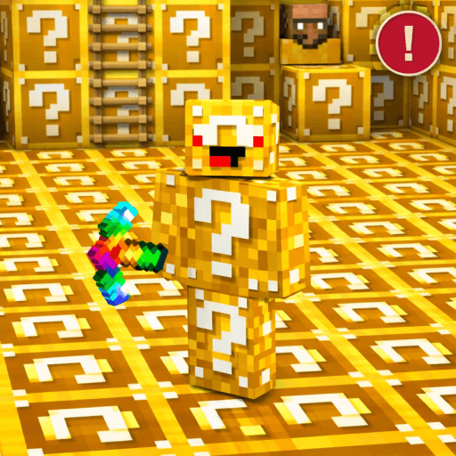 ⛏️ModdedCraft💛 (GOLD LUCKY BLOCKS) Roblox gameplay screenshot