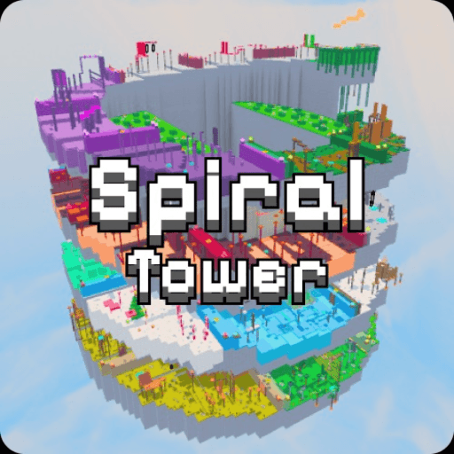 Spiral Tower Obby Roblox game thumbnail