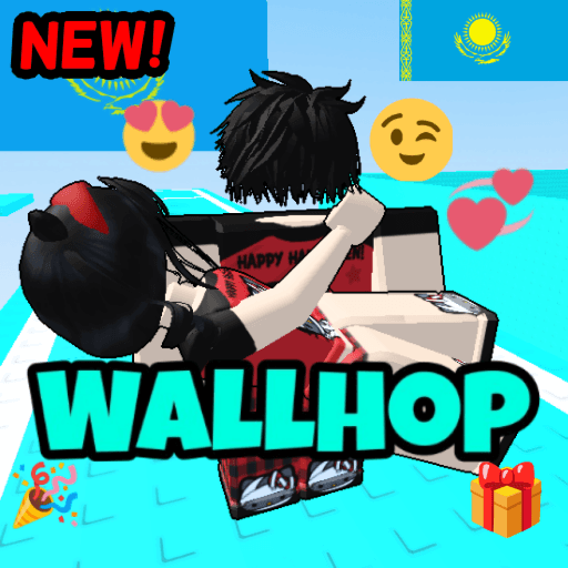 Kazakh Hug Wallhop! 🇰🇿✨ [❤️Қазақша!❤️] 🇰🇿 Roblox gameplay screenshot
