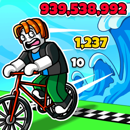 [RACE] Escape the Tsunami on Bike Roblox game stats