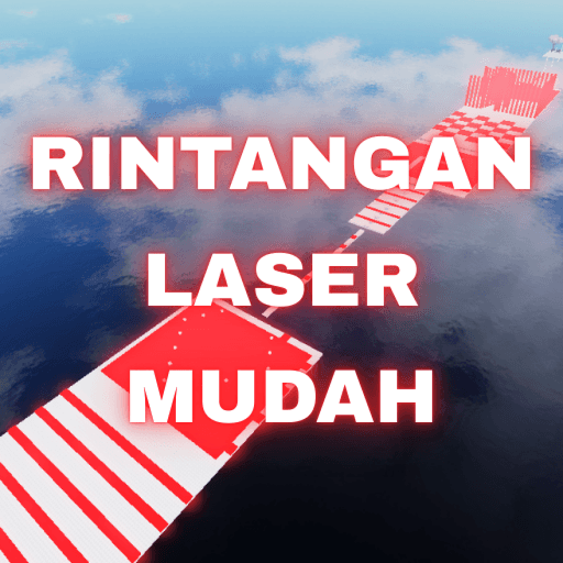 Rintangan Laser Mudah Roblox game stats