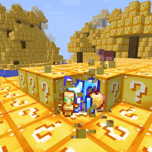 ⛏️ModdedCraft💛 (GOLD LUCKY BLOCKS) Roblox gameplay screenshot