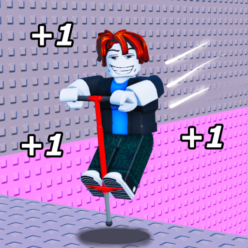 +1 Jump Pogo Tower Roblox gameplay screenshot