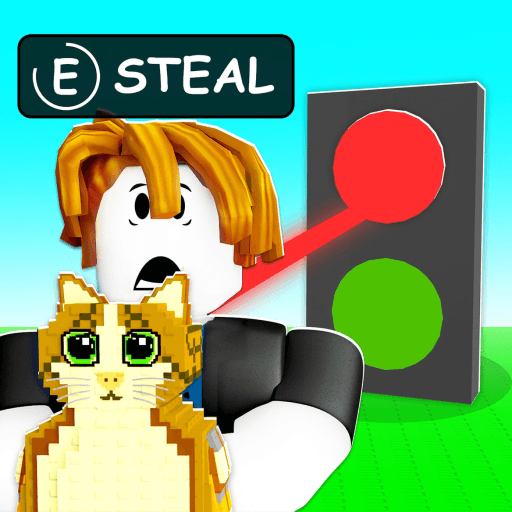 Brainrot Red Light Green Light Roblox game thumbnail
