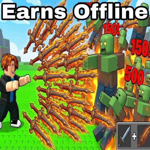 Merge Swords and Battle 🧟‍♂️  Roblox gameplay screenshot