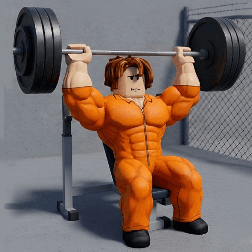 Prison Gym Simulator Roblox gameplay screenshot