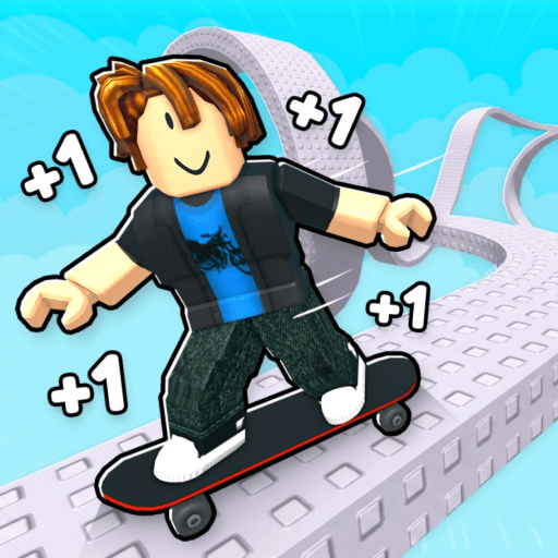 🛹 +1 Speed Skateboard Escape Roblox gameplay screenshot