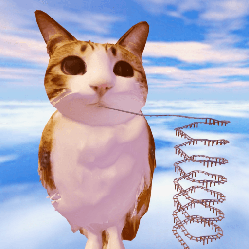 Cart ride Into Meowl Roblox gameplay screenshot
