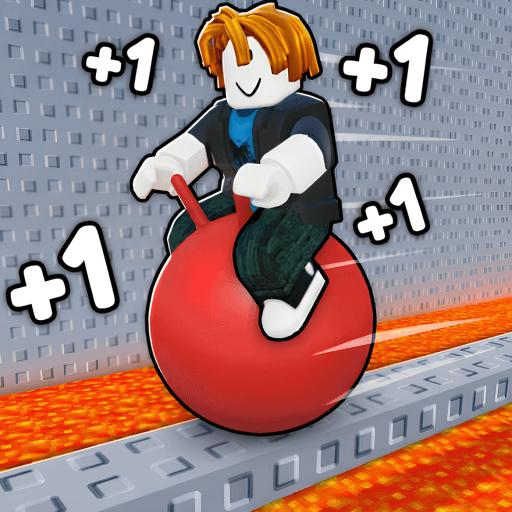 +1 Speed Bouncy Ball Escape Roblox game thumbnail