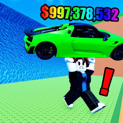 Escape Tsunami for Cars! Roblox game thumbnail