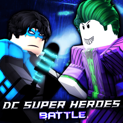 DC SUPERHEROS BATTLE Roblox game stats