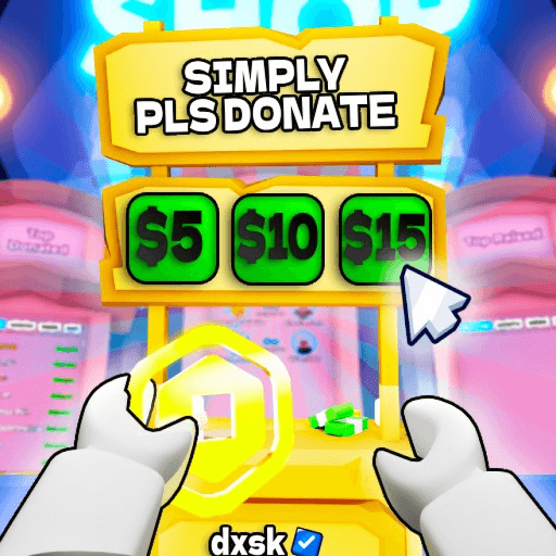 [✨] Simply DONATE! Roblox game stats