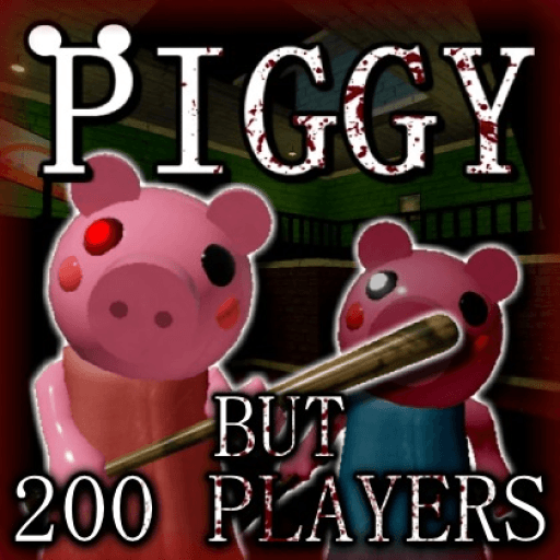 Piggy but It's 200 Players: Classic Edition Roblox gameplay screenshot