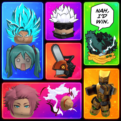 Catalog Anime Avatar Creator Roblox game thumbnail