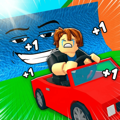 +1 Speed Car Tsunami Escape Roblox game thumbnail