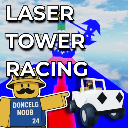 [UPD] Laser Tower Racing Roblox game thumbnail