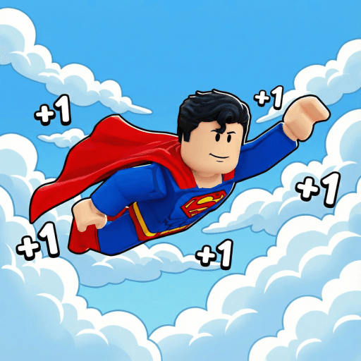 Be a Superhero Roblox gameplay screenshot