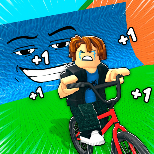 +1 Speed Bike Tsunami Escape Roblox game thumbnail