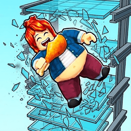 +1 Fat Per Step 🍗 Roblox gameplay screenshot