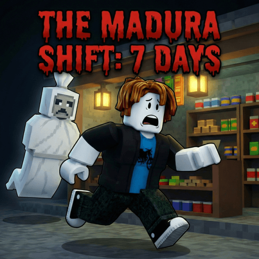 The Madura Shift: 7 Days [HORROR] Roblox game thumbnail