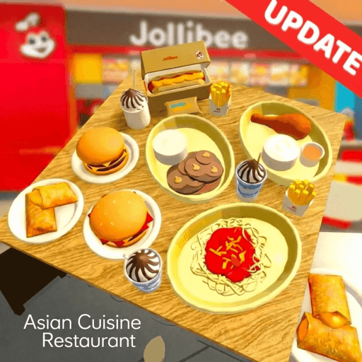 🍗🍟 Asian Cuisine Restaurant Roblox game thumbnail