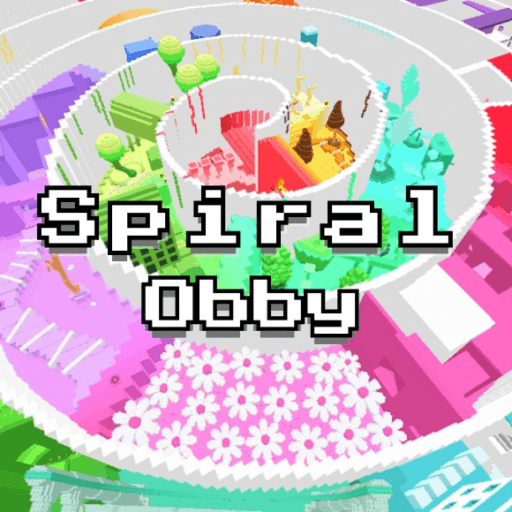 Easy Spiral Obby ! Roblox game thumbnail