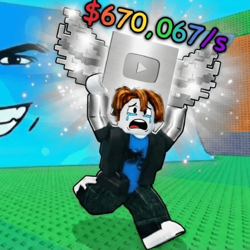 Escape Tsunami To Steal YouTubers! Roblox game thumbnail