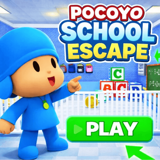 🧢ESCAPE POCOYO SCHOOL (Obby) Roblox gameplay screenshot