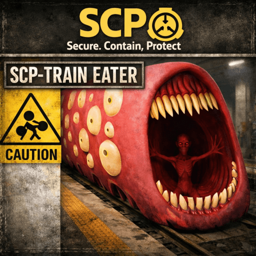 SCP Train Eater Roblox gameplay screenshot