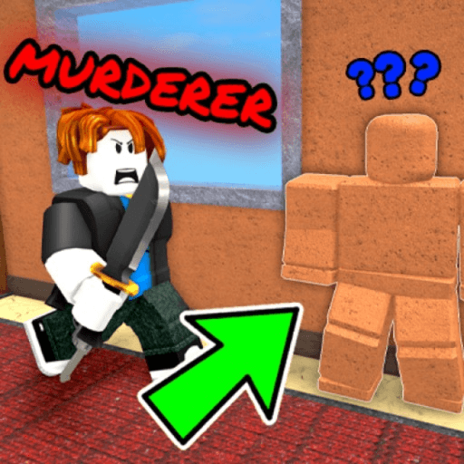 Murderer vs Sheriff Roblox gameplay screenshot