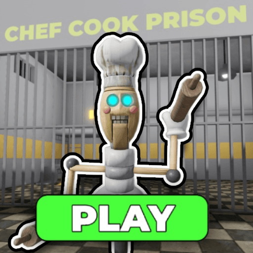 CHEF COOK PRISON RUN! (Obby) Roblox game thumbnail