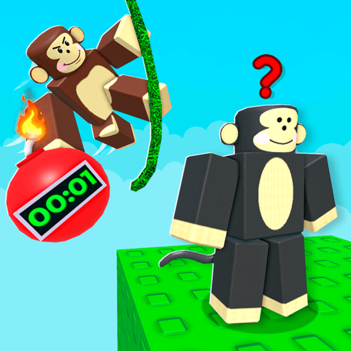 Monkey Bomb Tag Roblox game stats