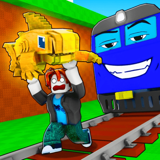 Chase Train for Brainrots! 🚂  Roblox gameplay screenshot