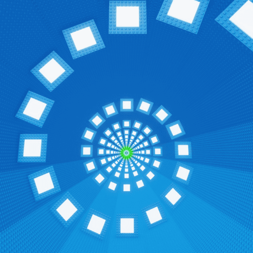 Spiral Fall Tower Roblox game thumbnail