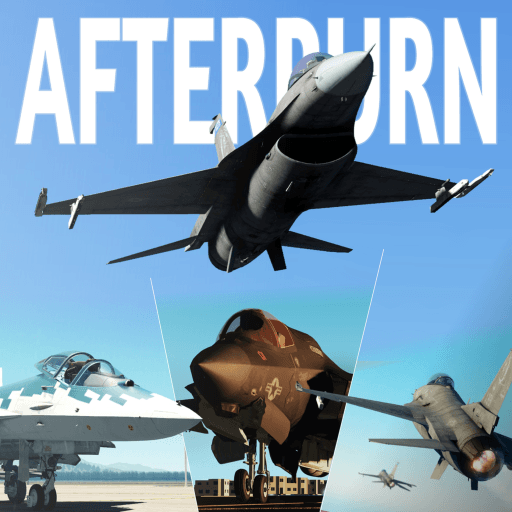 Afterburn: Military Flight Simulator Roblox game thumbnail