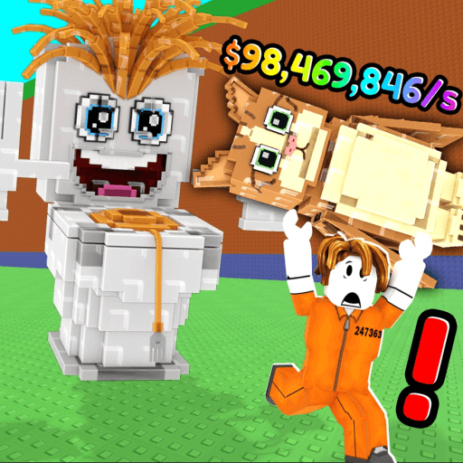 Escape Guards to Save Brainrots 🧠 Roblox game thumbnail