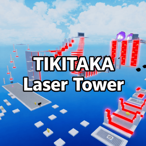 TIKITAKA Laser Tower Roblox game thumbnail