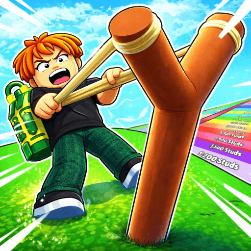 Slingshot Yourself! Roblox gameplay screenshot