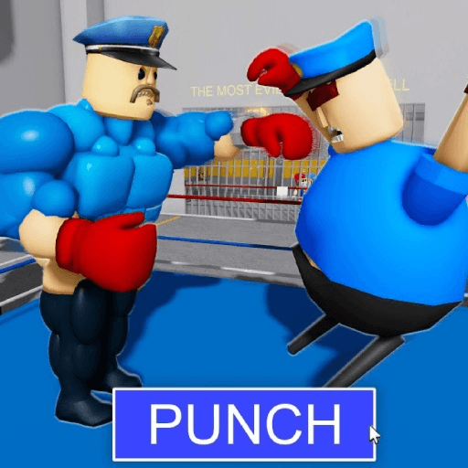 BOXER BARRY'S PRISON RUN! (Obby) Roblox game thumbnail