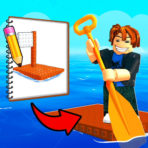 Draw a Boat for Treasure Roblox game thumbnail